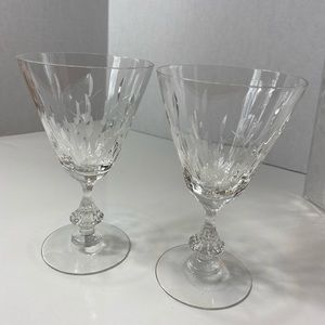 Duncan & Miller Willow Crystal Wine Glasses